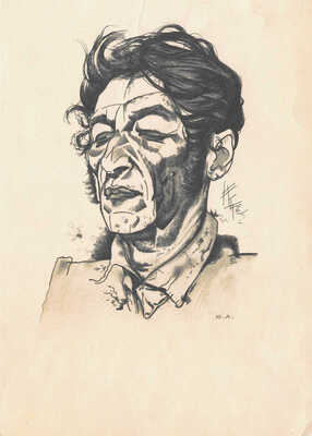 Анненков Юрий Павлович. Портрет А.А. Радакова 